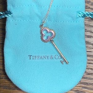 Tiffany & Co. Crown Key Necklace